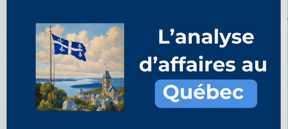 You are currently viewing L’analyse d’affaires au Québec